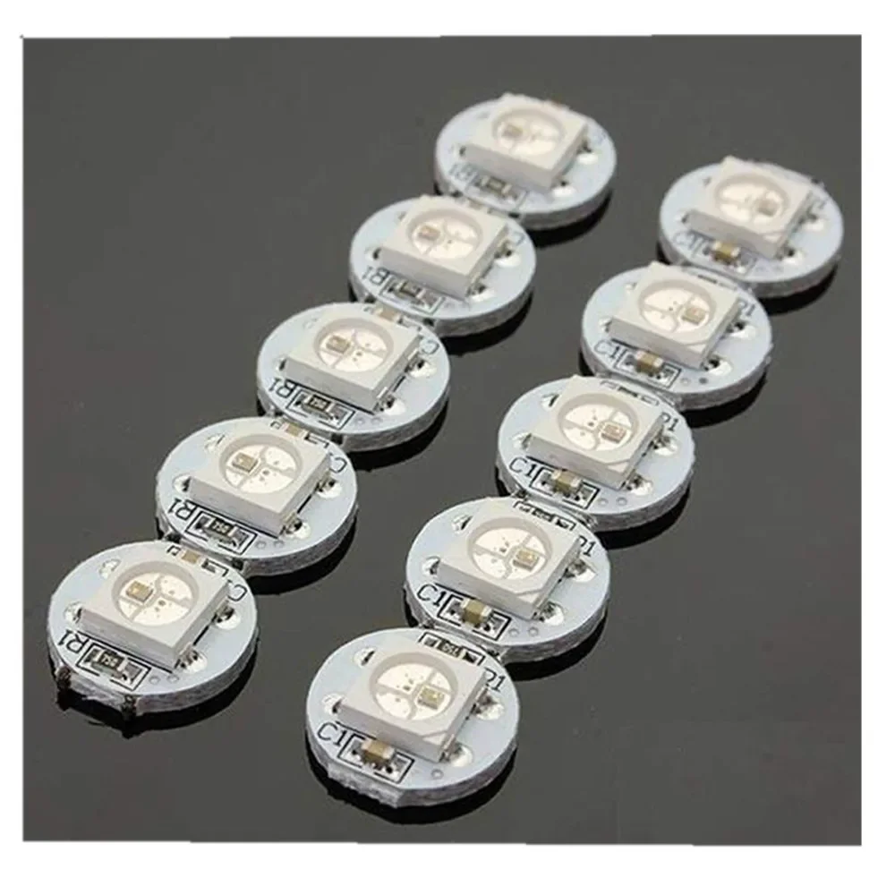 

100-1000 stu CKE WS2812B WS2812 LED Chip PCB Ku hlkrper DC 5 V 5050 RGB WS2811 IC Eingebaute