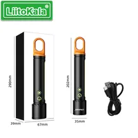 LiitoKala new LF-X725 zoom flashlight 21700 3500mAh battery Type-C charging