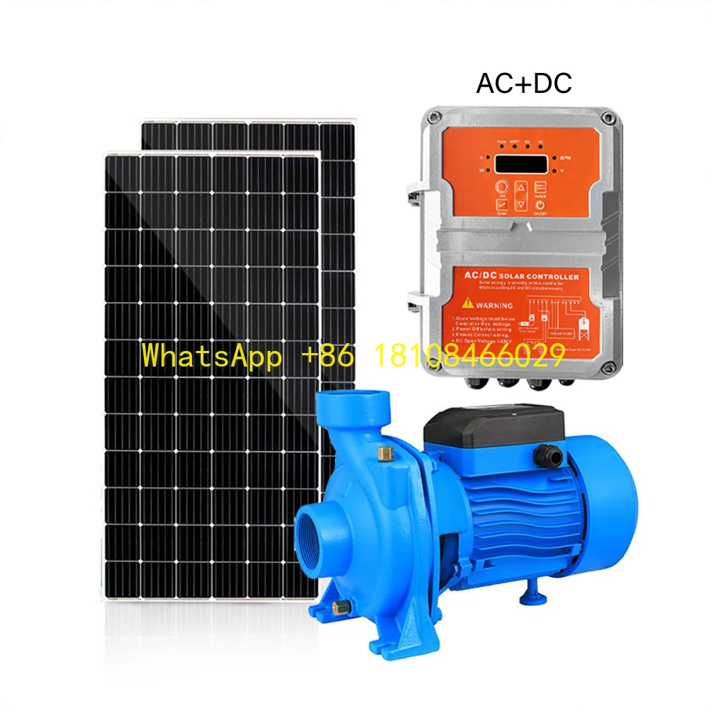 

Horizontal High Flow High Pressure Centrifugal Pump Custom SolarPump 1500w