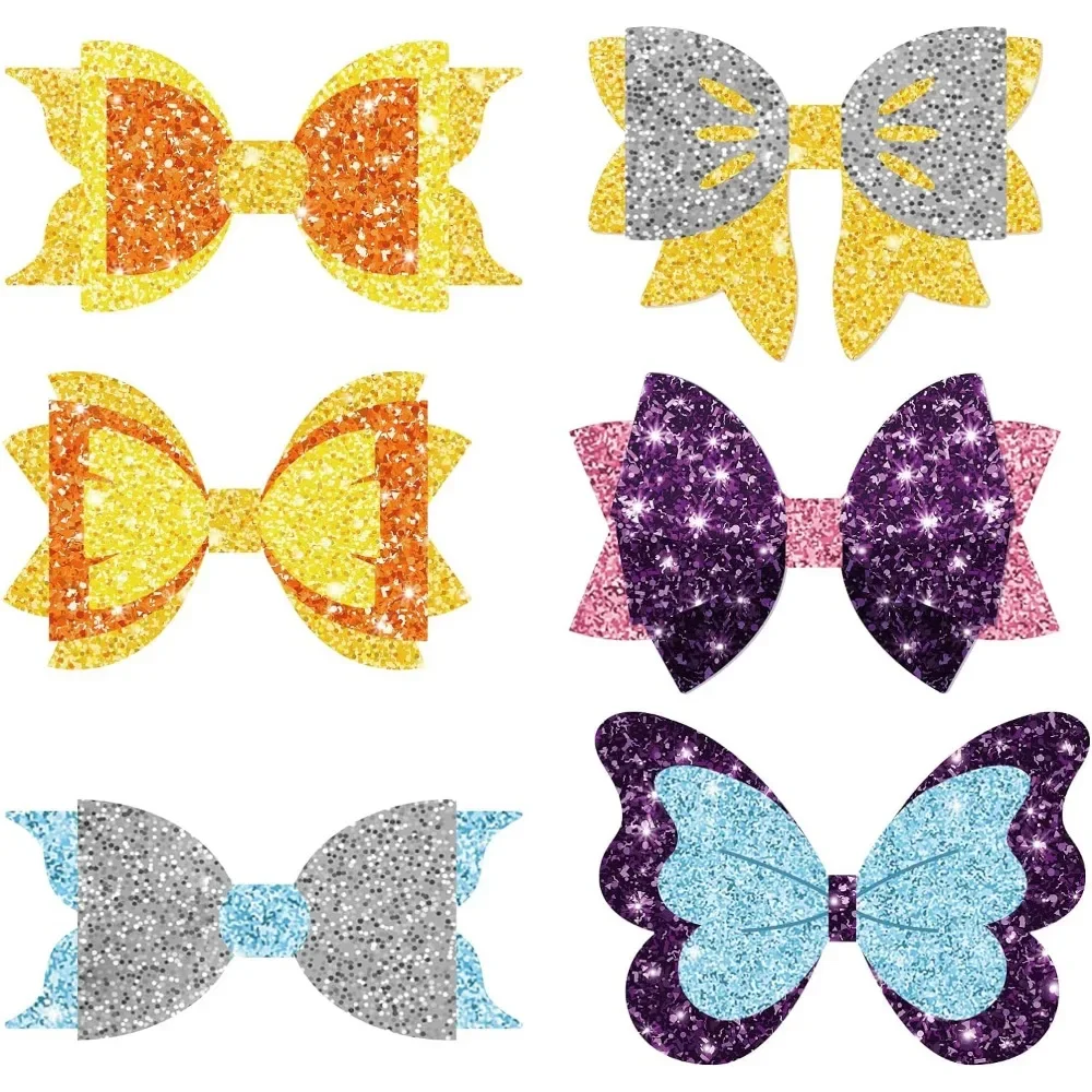 4Pcs Bows Cutting Dies, 3D Bow Tie Metal Embossing Stencils Template Die Cut Set for Card Scrapbooking and DIY Craft Album Paper