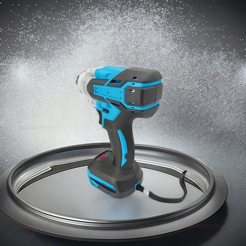 Cordless Electric Impact Wrench Brushless Hand Tool EU No Battery Portable Power Wrench for Garage Garage Assembly Repair