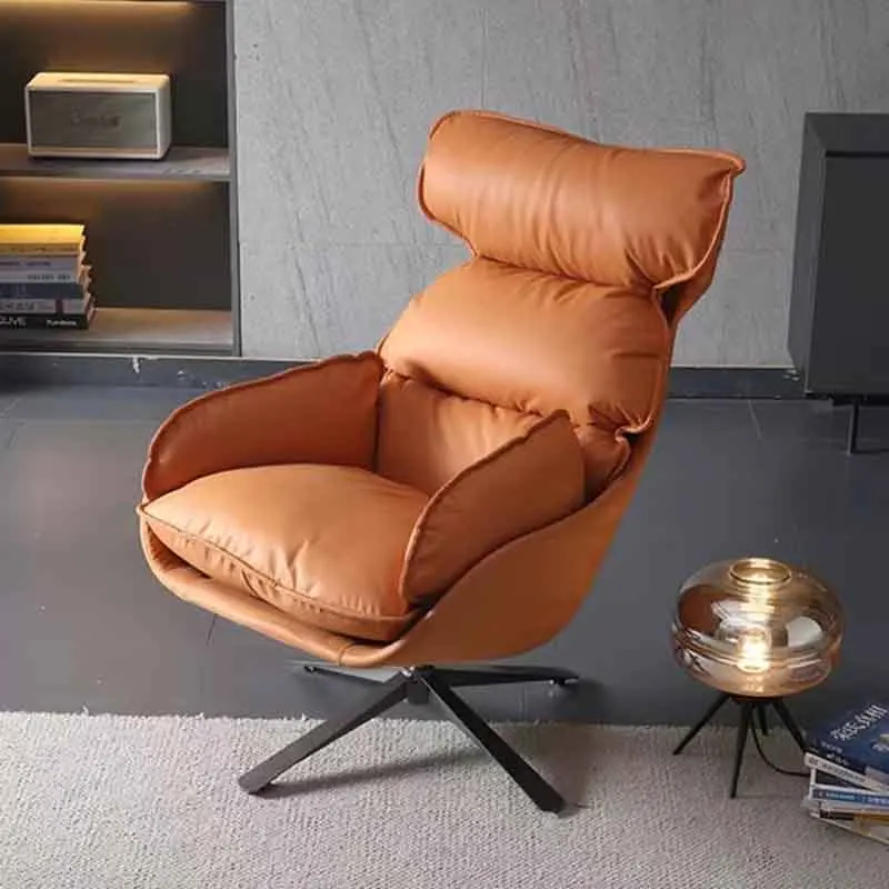 Adults Living Room Chairs High Cheap Swivel Design Relax Puffs Chair Floor Lazy Italian Woonkamer Stoelen Home Furniture