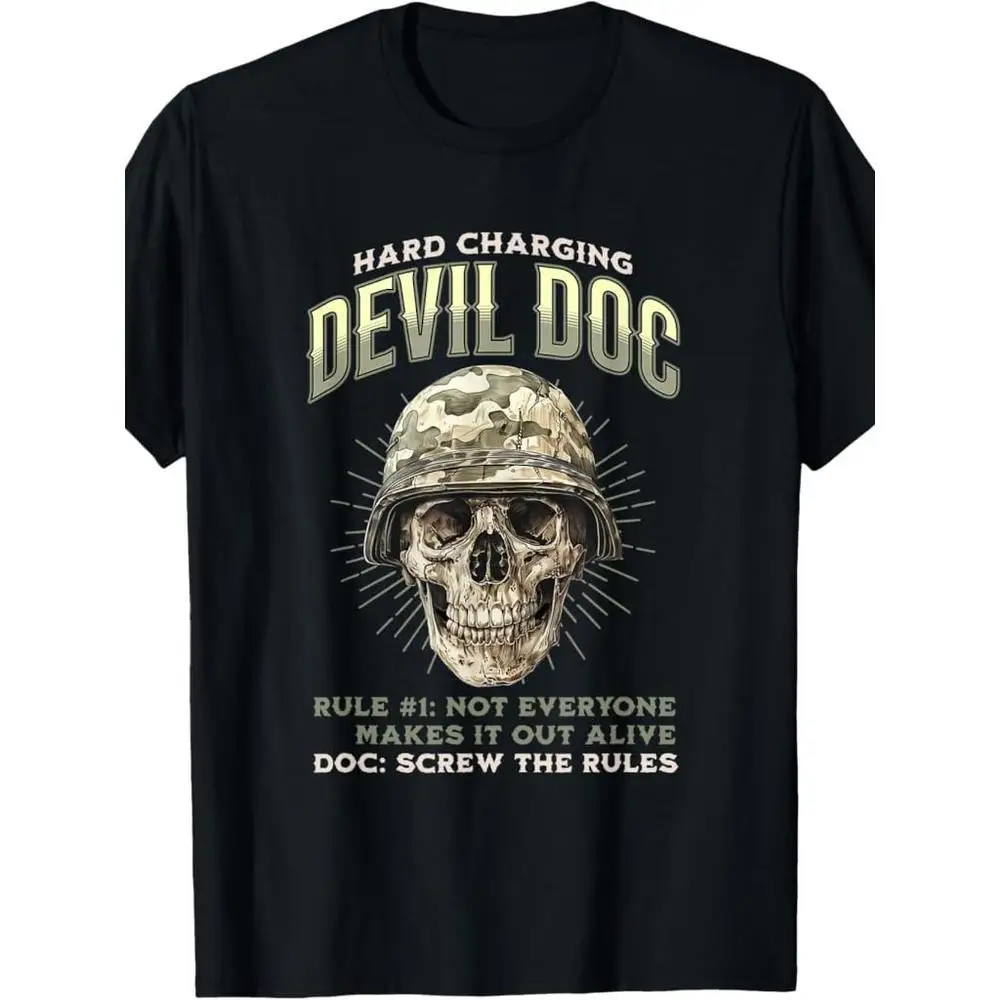 

100% American Doctor Devil - Doctor T-Shirt, suitable for Easter, St. Patrick's Day, May 5.