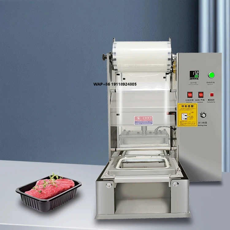 Cheap Price Semi Automatic Manual Plastic Cup Bottle Cans Food Tray Aluminum Foil Heat Sealing Machine PET Film Sealer