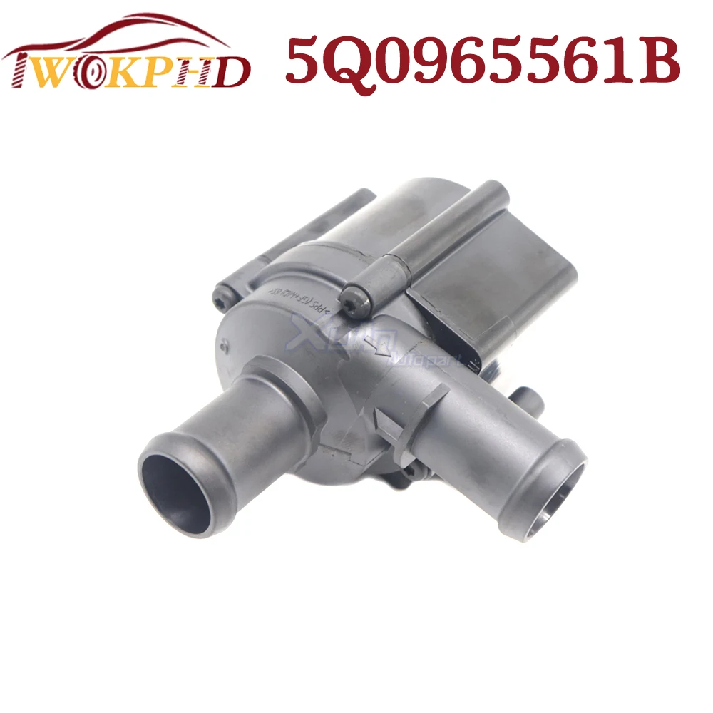 Car Engine Coolant Auxiliary Water Pump For Audi A3 S3 TT 5Q0965561B For Volkswagen Golf Alltrack R SportWagen GTI Passat 15-20