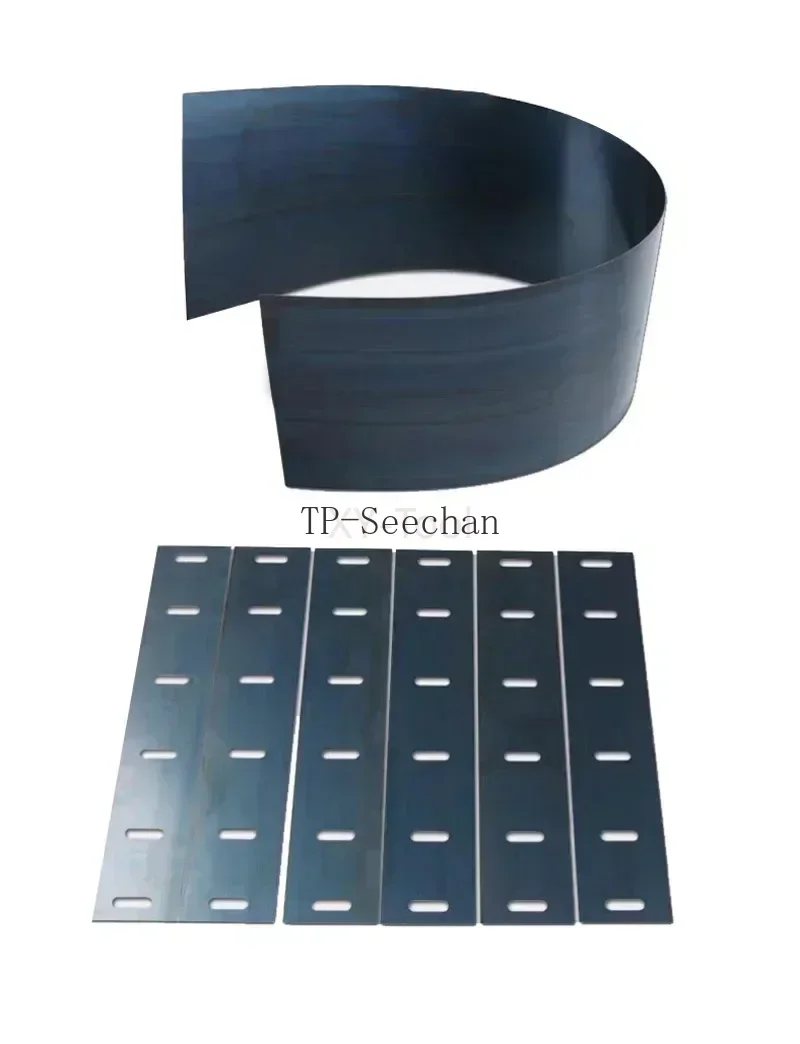 مرونة عالية 65MN الربيع لوح فولاذي قطاع كوينش حزام ناقل من الفولاذ الربيع لوح فولاذي سميك 0.5/0.6/0.8/1/1.2 // 1.5/2/2.5/3/4 مللي متر