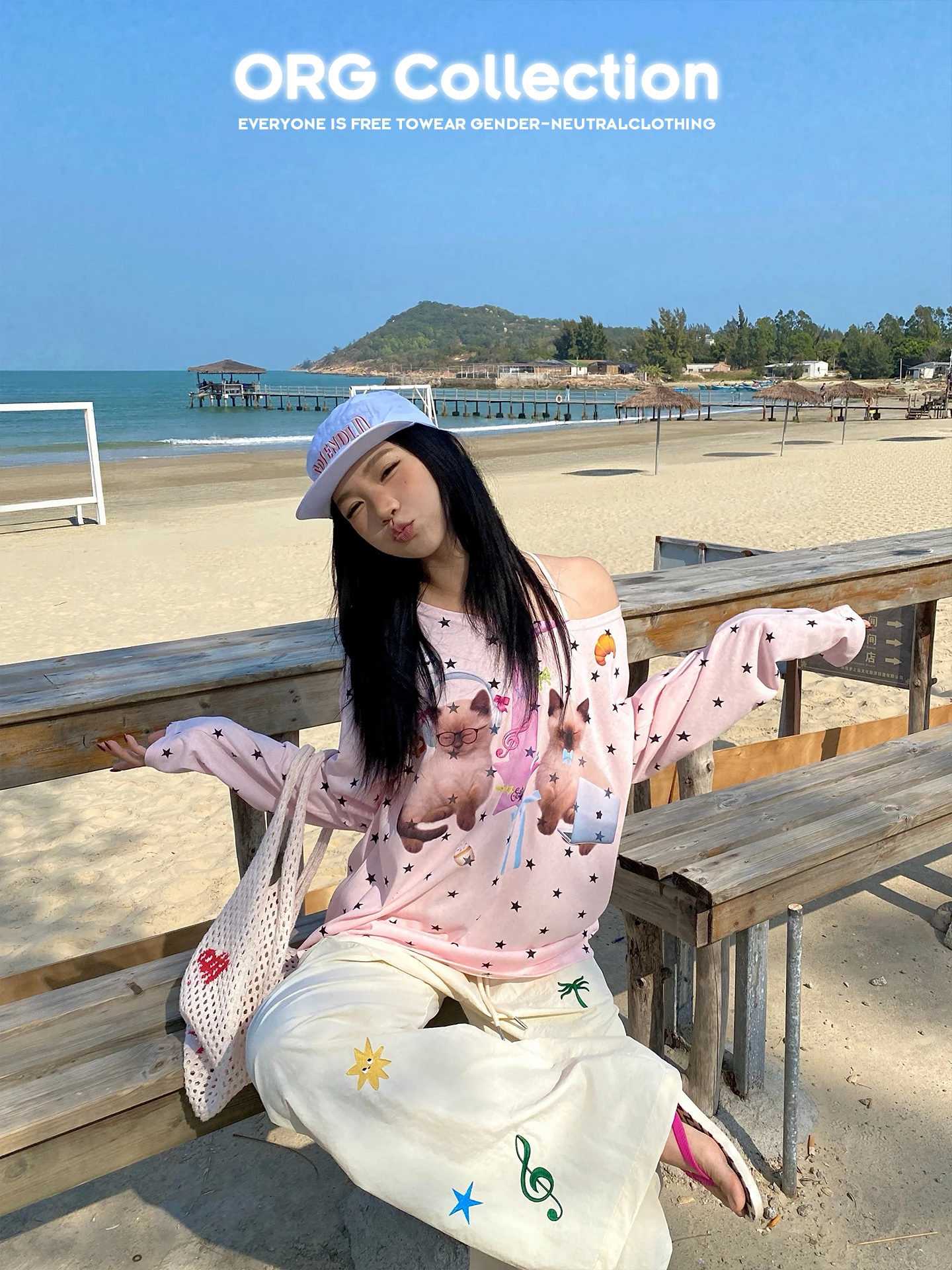 

Женская футболка с милым принтом, повседневная, с длинными рукавами, свободного кроя, из дышащей хлопково-полиэстеровой смеси, летний топ