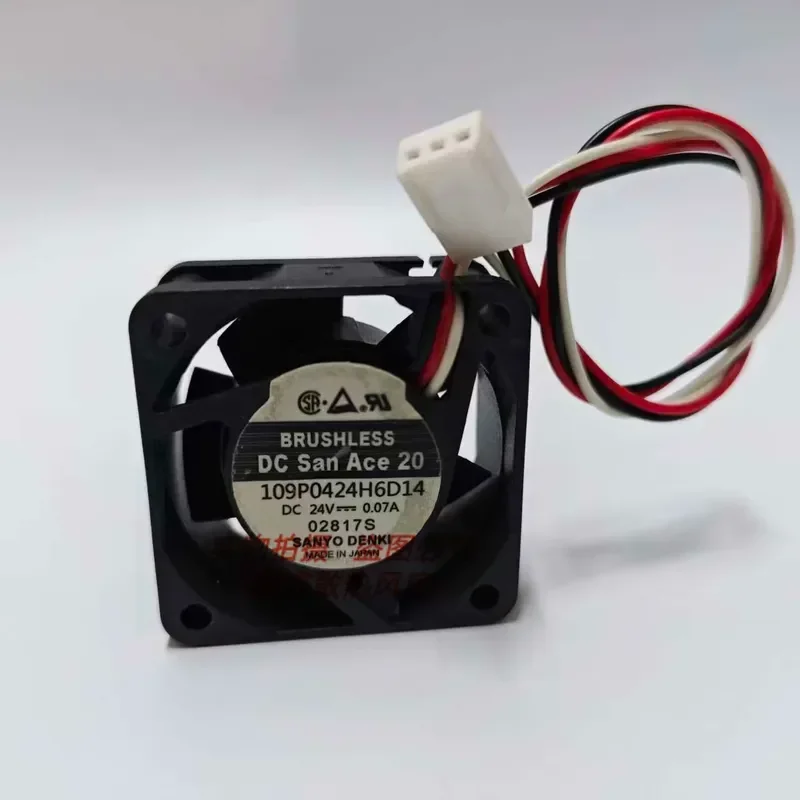 for 109P0424H624 6D14 6D11 6D17 Sanyo DC24V 4cm Servo Driver Special Fan