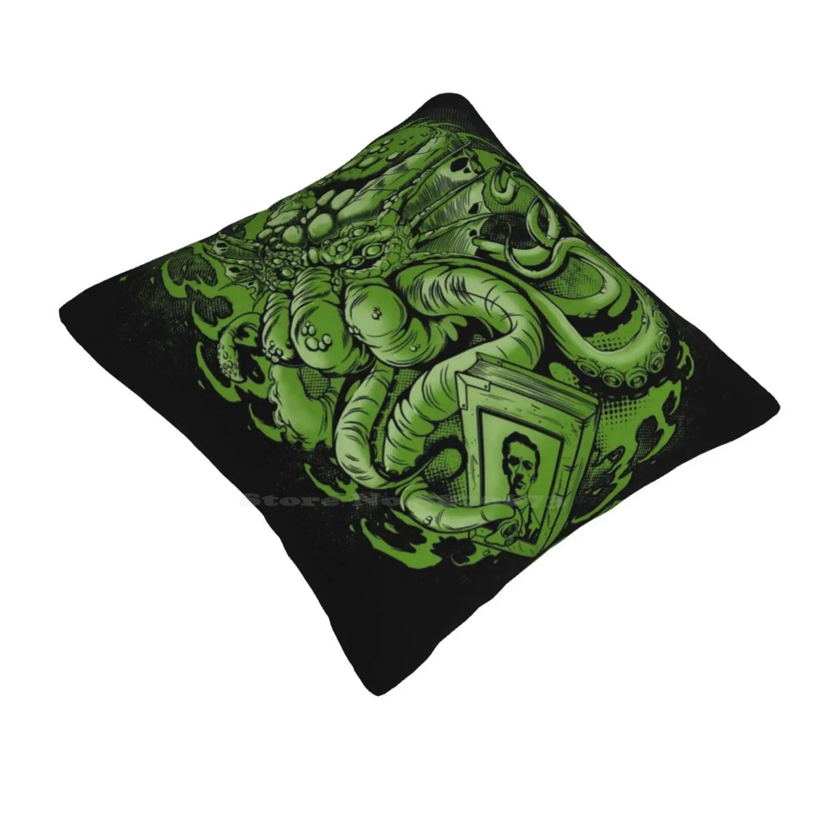 The Call Of Cthulhu Fashion Sofa Throw Pillow Cover Pillowcase Hp Lovecraft Cthulhu Author Demon God