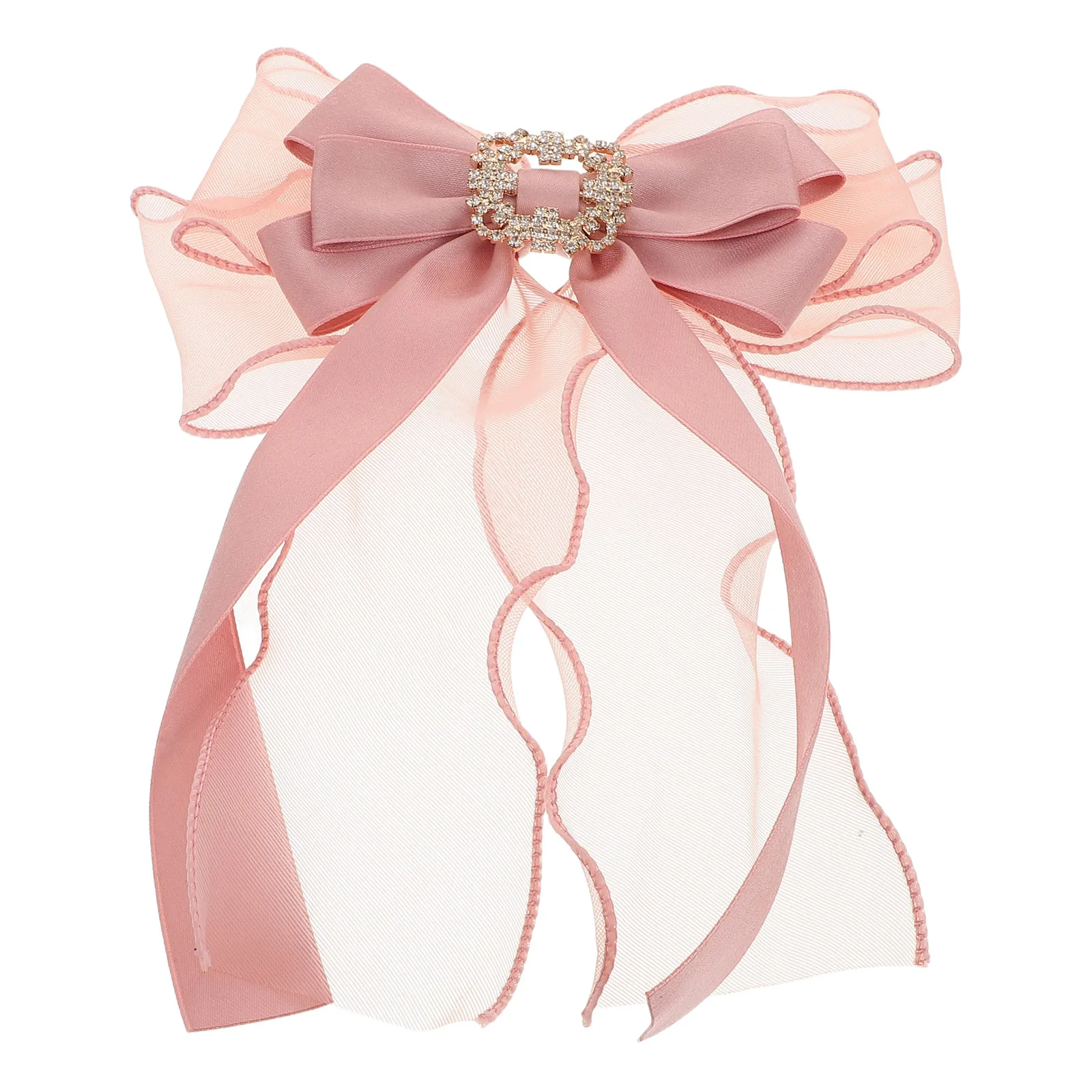 

Bow Brooch Attachable for Dress Brooches Women Pin Clip Badge Jewelry Lapel Pins Necktie