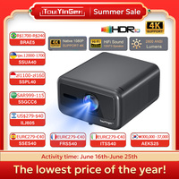 Touyinger Q12W PRO Full HD 1080P Projector 4K 2800 ANSI Android 12 Cinema Beam Projector for Home Education Conference Video