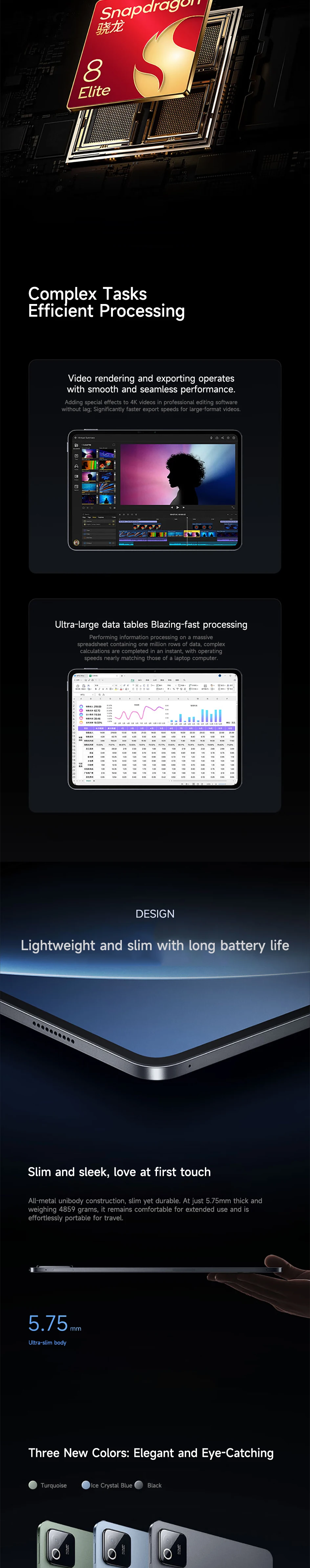 2025 Xiaomi Pad 8 Pro Tablet 11.2"144Hz 3.2K Snapdragon 8 Elite HyperOS 3 9200mAh 67W Fast Charge 50MP+32MP Tablet PC