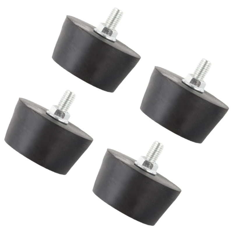 E15A 4PCS Anti Vibration Rubber Pad Noise Dampening Feet for Washing Machines Printers Sturdy Equipment Installation