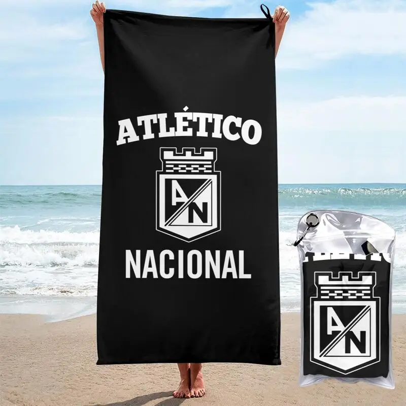 Atletico Nacional Colombia Medellin Futbol Quick dry Towel Large Bathrobe Bath Towel For Bathroom