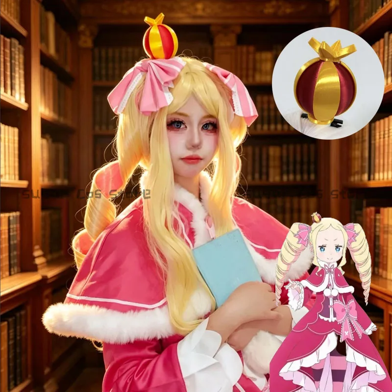 

Re Zero Beatrice Cosplay Prop Beatrice Crown Beatorisu Beako Outfit Anime Props Hallowmas Role Play Party For Adult Women Men