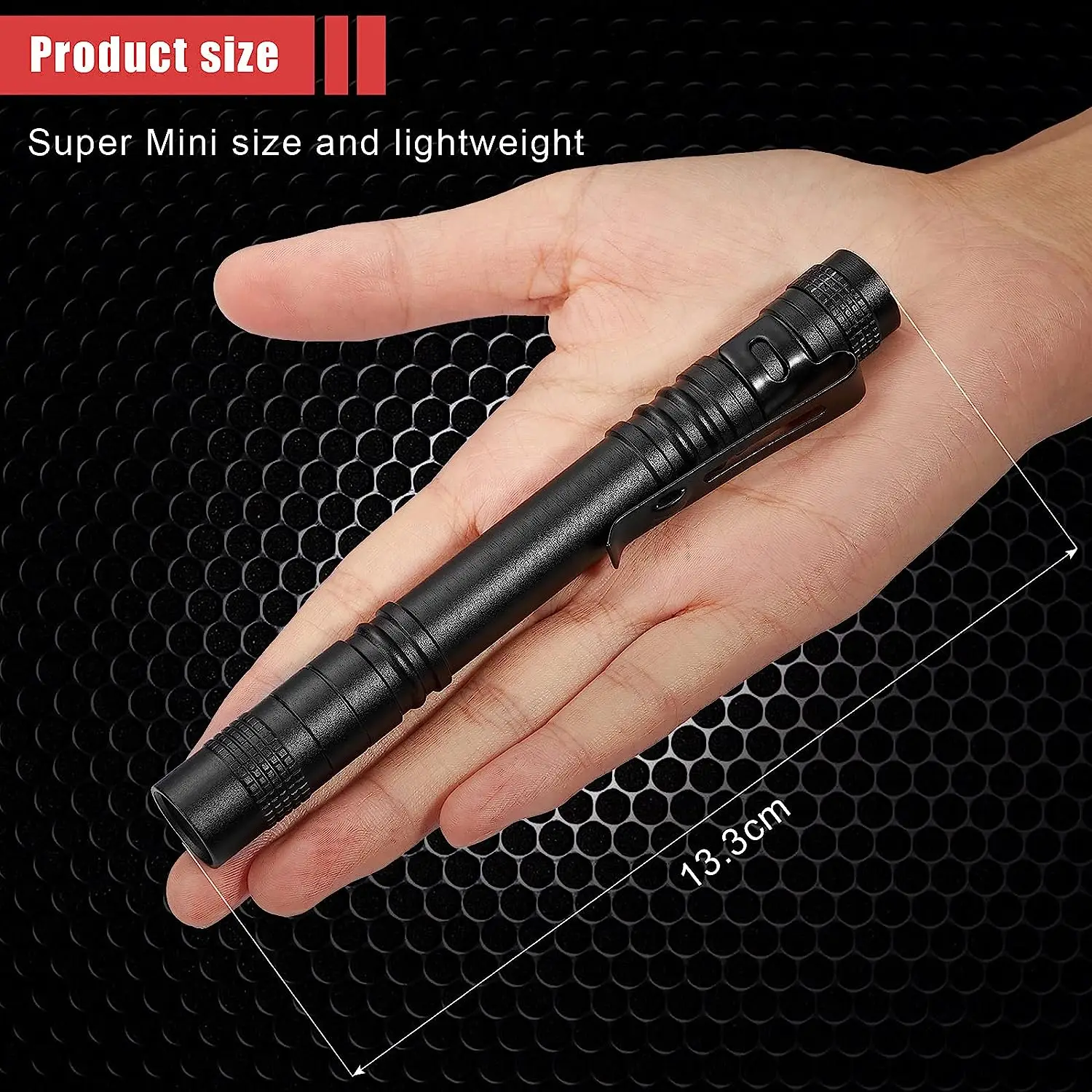 UV Black Light Flashlight Small Blacklight Flashlights Pen Lights for Leak Pet Urine Inspection Dry Stain Detector