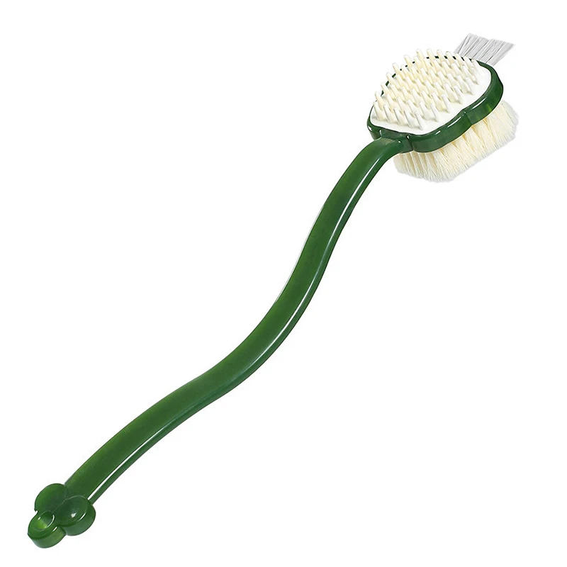 Brosse de bain à long manche à 3 côtés pour adulte, gIslande corporel multi-usage, expanseur de douche, masseur de peau, accessoires chauds