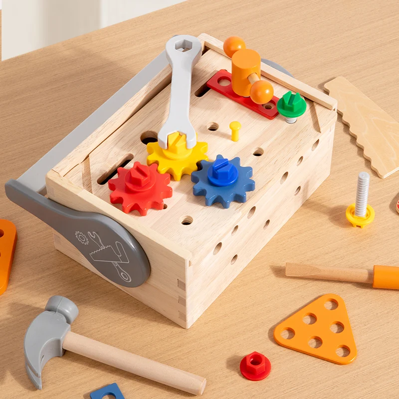 Kit de montagem de ferramentas: peças de aperto de parafuso para prática prática de crianças brincam artesão para o pensamento de faísca - jogo super inteligente