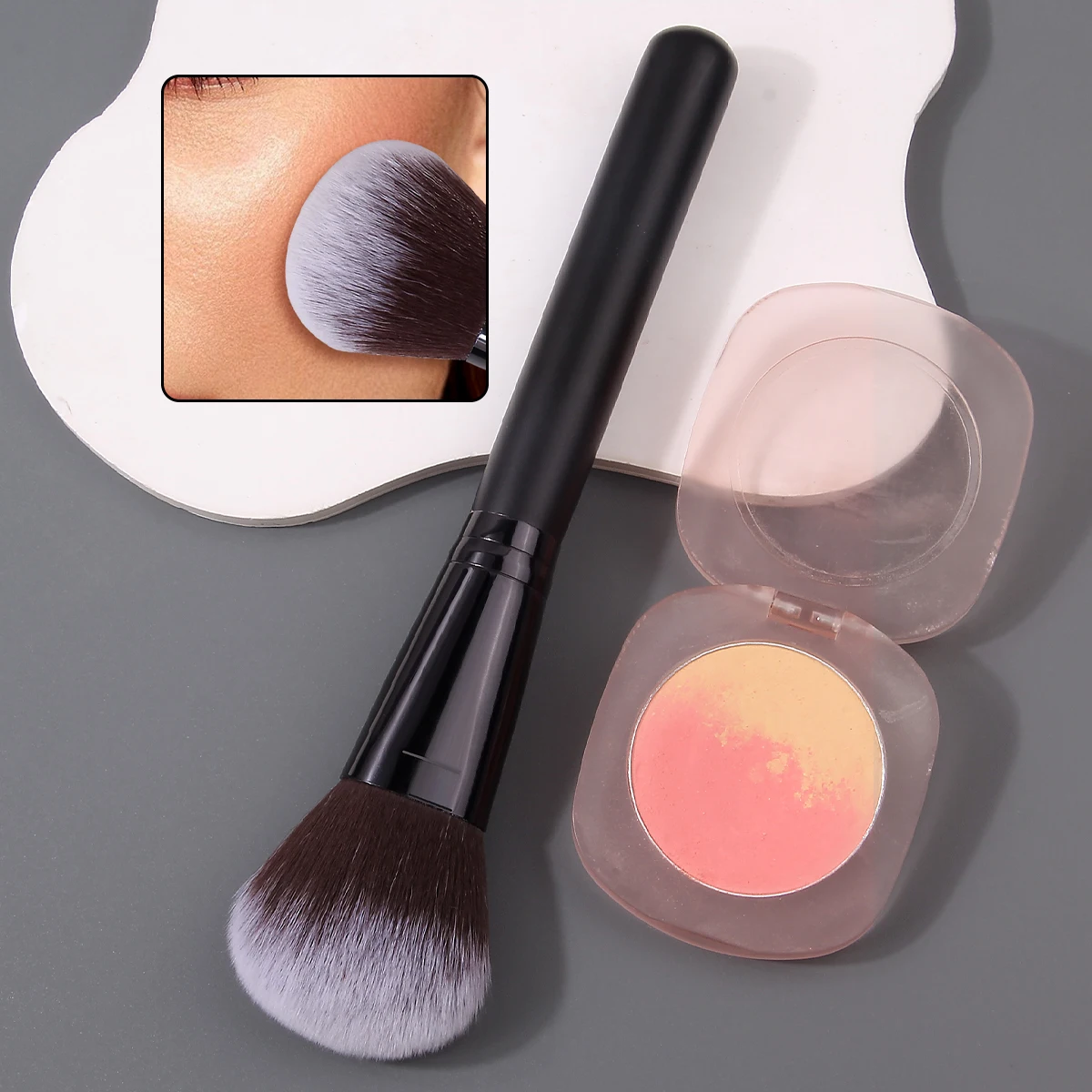 1pc heiß-verkauf make-up pinsel lose pulver konturierung pinsel rouge pinsel multifunktionale schönheit werkzeug pinsel anfänger make-up pinsel