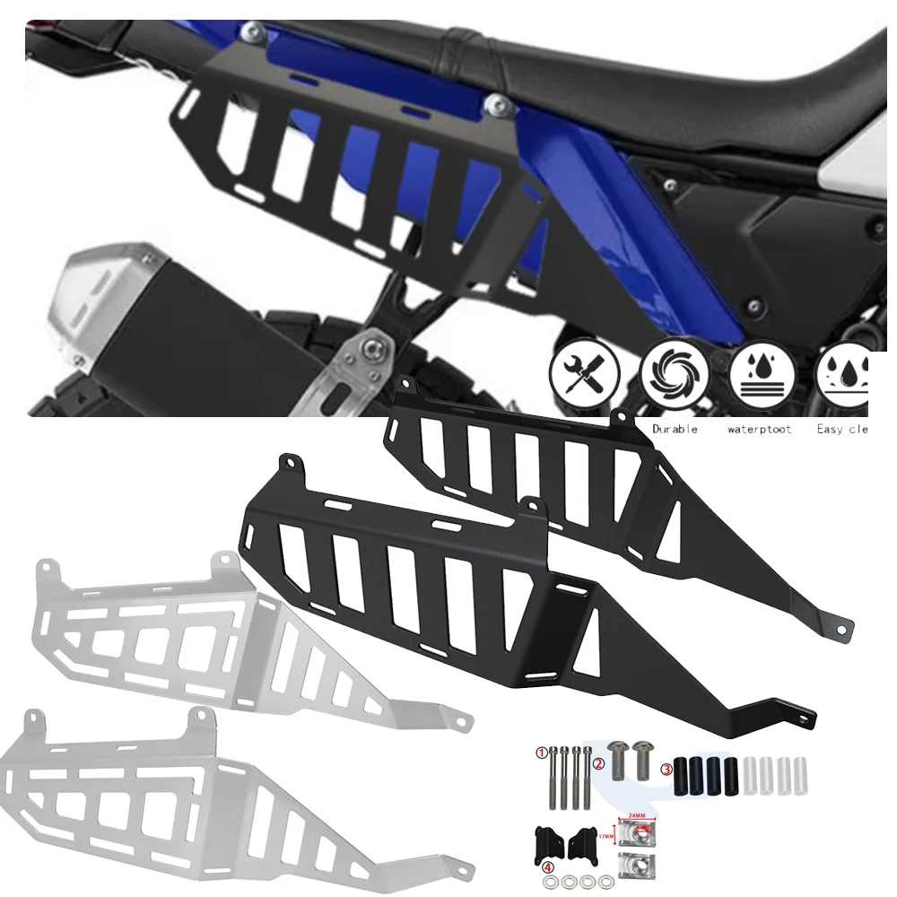 2024 Side Bracket Tenere700 Tenere T7 Tenere T700 Moto Side Luggage Rack For Yamaha Tenere 700 / T7 / T700 2020 2021 2022 2023