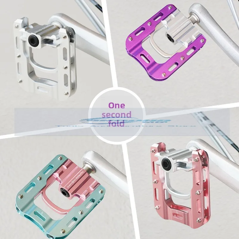 

Велосипед складной Dahon, педали Decathlon Triplin P8P10D10, модифицированные аксессуары