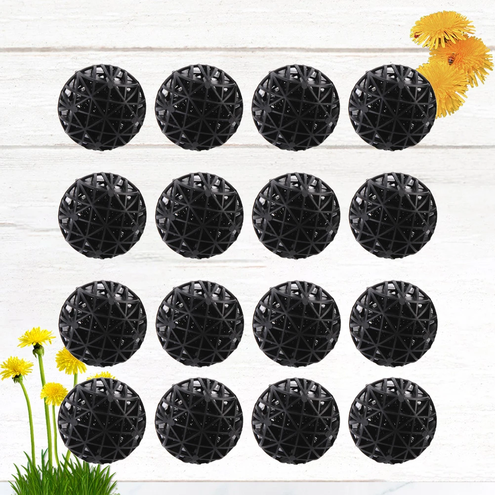 

50 Pcs Bio Balls Aquarium Filter Accessories Fish Tank Biochemical Sponge Maintenance Stable Water Quality Reduce Fish Death