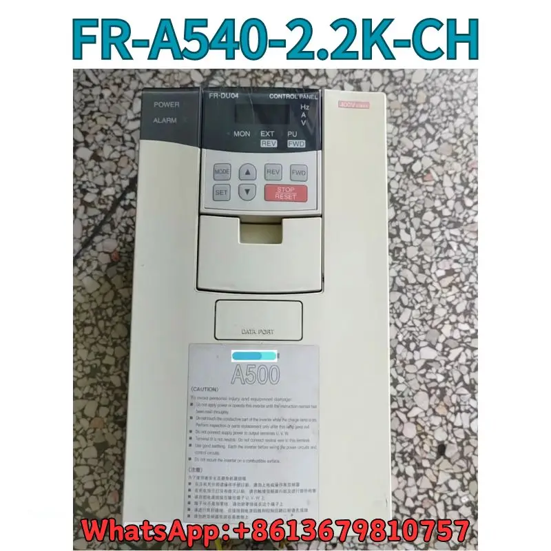 

Used Frequency converter FR-A540-2.2K-CH 2.2KW test OK Fast Shipping