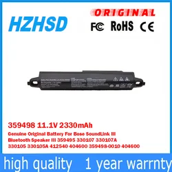 359498 11.1V 2330mAh Genuine Original Battery For Bose SoundLink III Bluetooth Speaker III 359495 330107 330107A 330105 330105A
