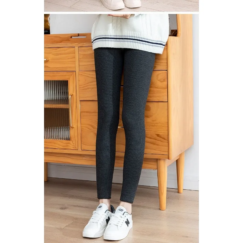 クラウドベルベットレギンス女性用肥厚ベルベット秋冬ハイウエストパンツ女性の暖かい綿パンツラムズウール