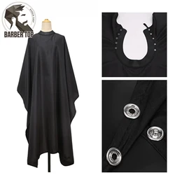 Silicone Neckline Haircut Cloth Hidden Buckle Hairdresser Gown Waterproof Hairdressing Apron Barbershop Supplies