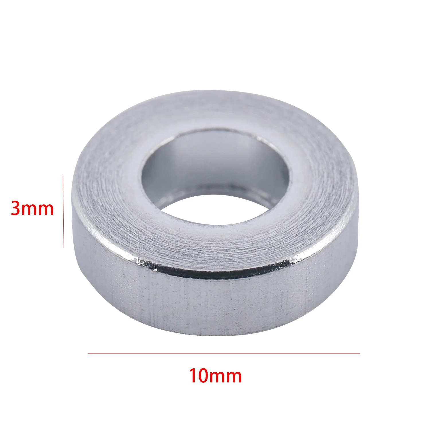 3D Printer Accessories Aluminum Column Flat Gasket Bushings 3mm Aluminum Bushings Aluminum Bars For CNC Build 3D Printer