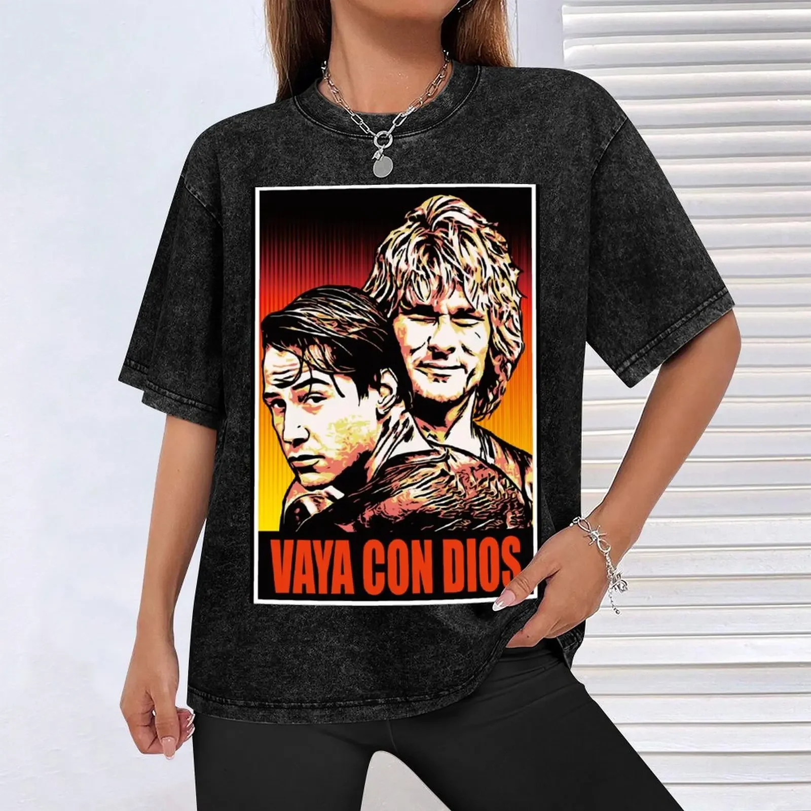 تي شيرت فايا كون ديوس، براه تي شيرت كبير الحجم مطبوع عليه حيوانات للأولاد تي شيرت رجالي جرافيك #4