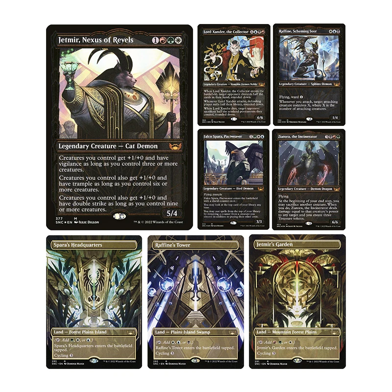 

Homemade Diy Magic The Gatherings Storms Trading Card Game Raffine,scheming Seer Raffine's Tower Collection Card Toys Gift