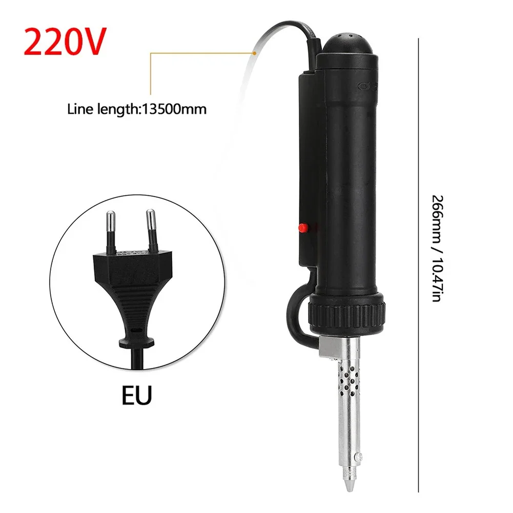 1set Electric Vacuum Solder Sucker Tool 30W AC220V Iron Welding Desoldering Pump Tool For Motherboard PCB Circuit Board Repair