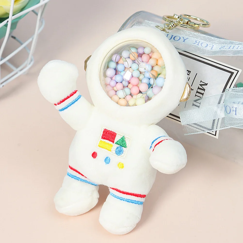 Key Chain Adorable Plush Astronaut Decor Hanging Keychain Modeling Keychains Creative Ornament Cool Lovely