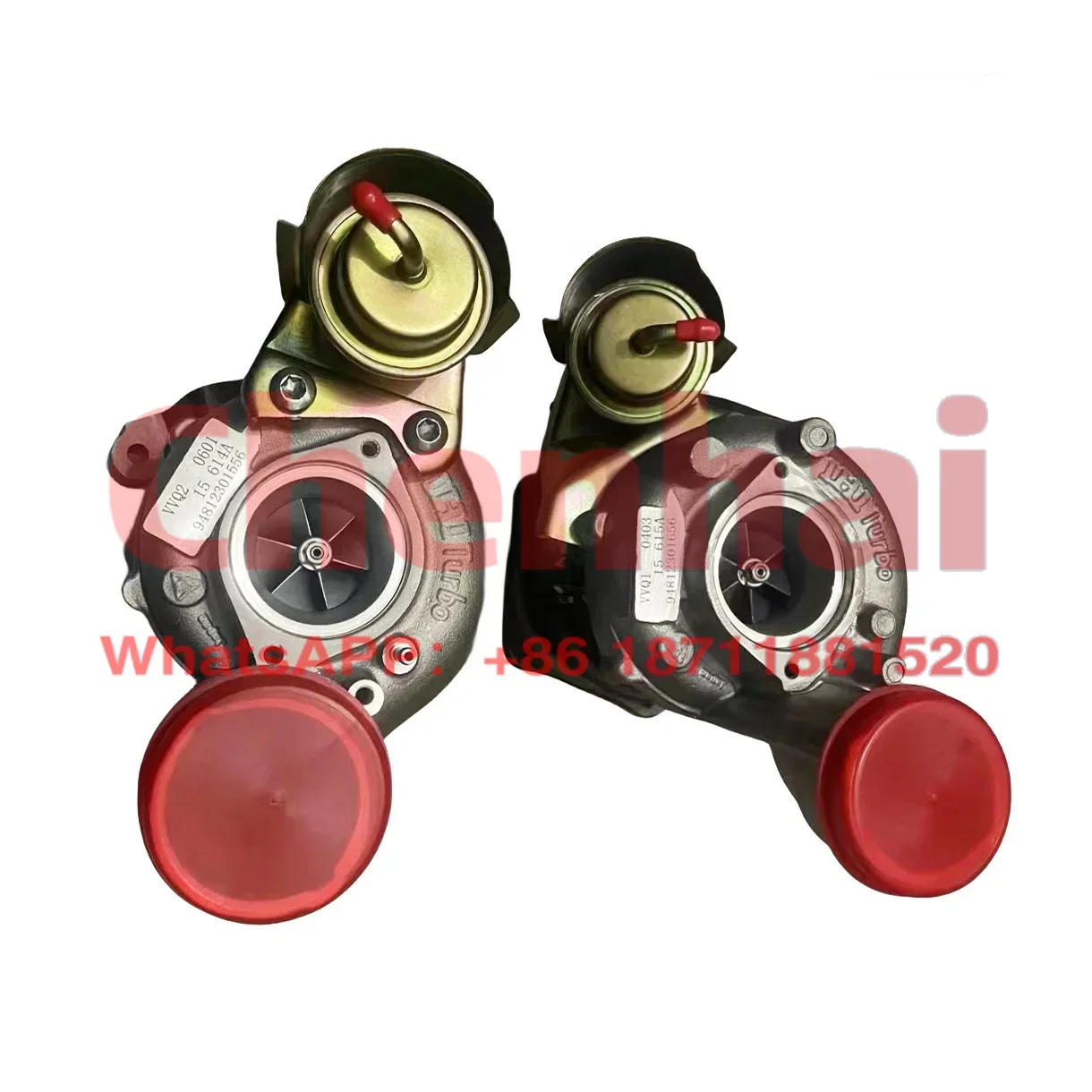 Twin Turbocharger RHF5H VVQ1 VVQ2 for Porsche Cayenne 4.5 9PA 331 Kw 450 HP 948 2004-2007