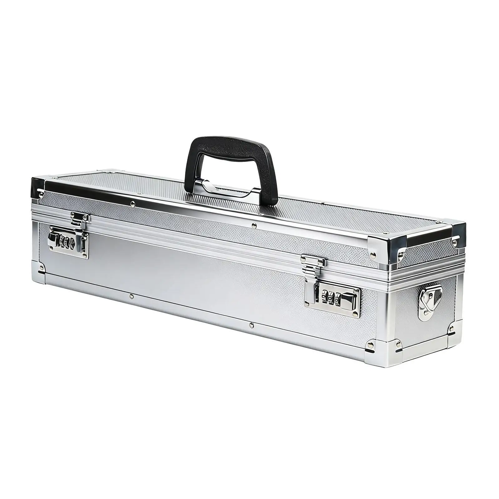 Lightweight Aluminum Cultery Carrier Knife Storage Case Block Holder with Strap Secure for Chef Tools