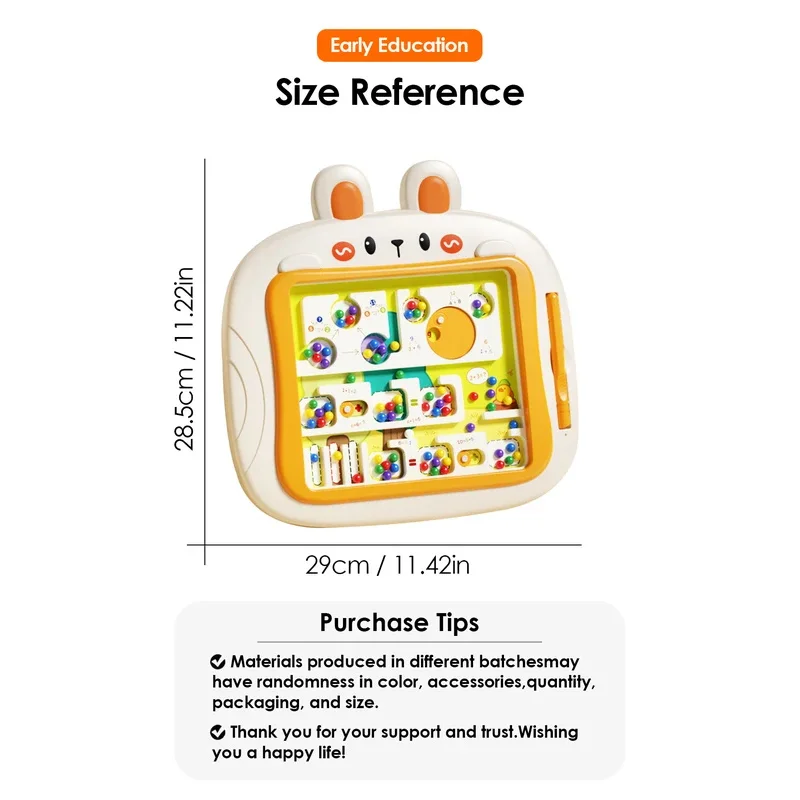 1 jouet de planche à dessin magnétique puzzle pour enfants, classification des couleurs, jouet d'exercice logique