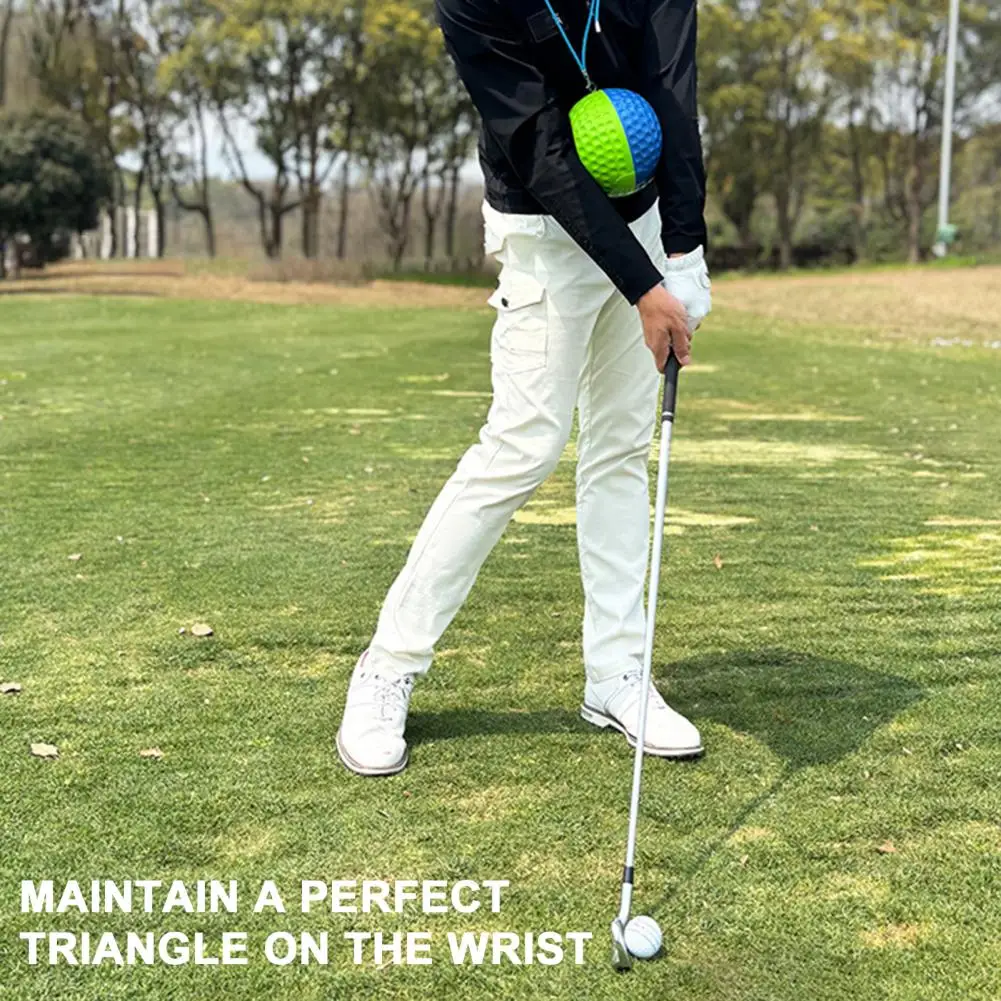 

Golf Swing Aid Golf Swing Training for Beginners Professionals Improve Posture Mechanics Alignment with Foam Ball Equipment