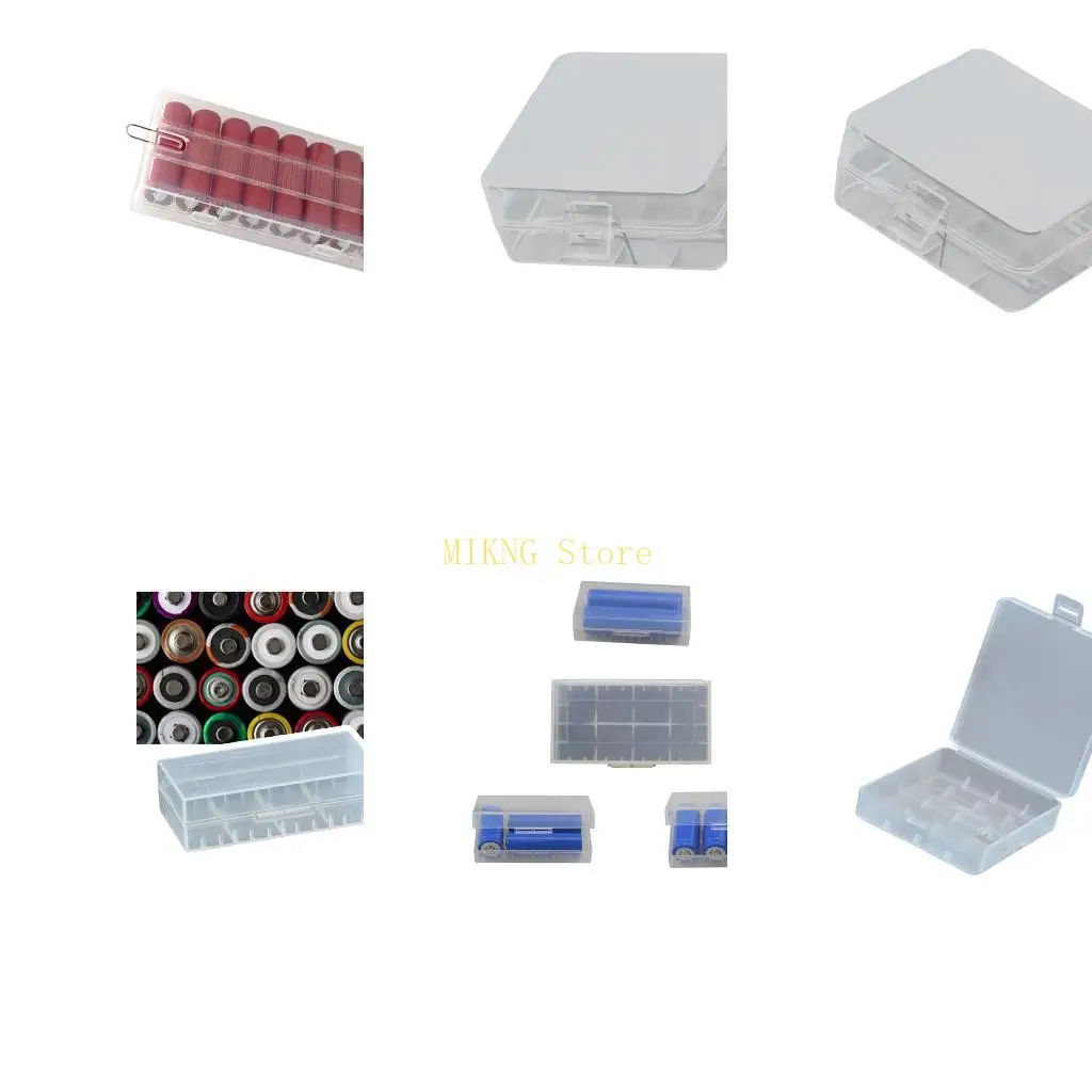 Durability PP Battery Holder Case For 18650 /26650 Cells With Closure Lid Best Sale