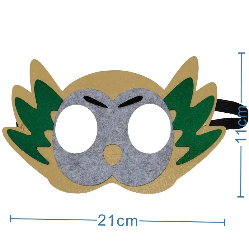 12 pièces Masques de sirène pour le cosplay de sirène, masques en papier pour fête, costume de masque animal, masque pour les yeux, accessoires pour fête, masque pour les faveurs d'anniversaire de