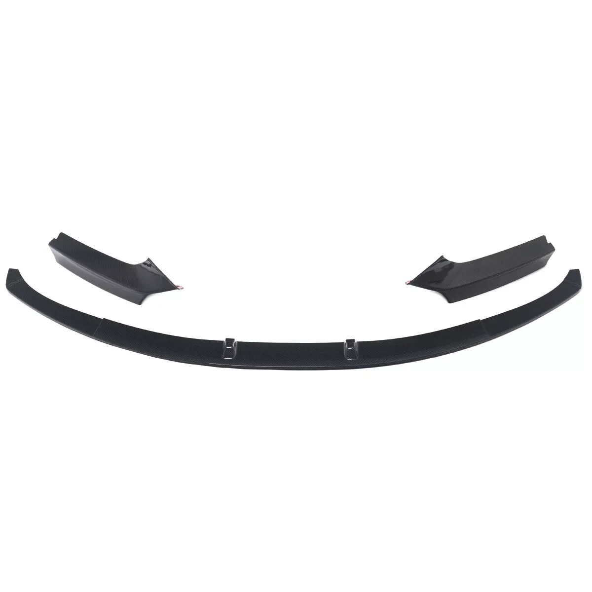 Para BMW Serie 2 F22 F23 parachoques de labio delantero de coche 218d 230i M SPORT 2013-2018 divisor delantero VALANCE labio SPOILER parachoques de carbono