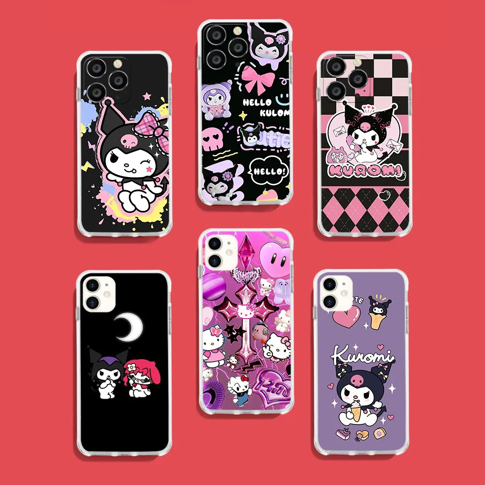 AK-22 Kuromi My Melody Soft Case for Moto One Pro G Power Z2 Play E13 E22I E22 G41 G51 G71 G5 G52 G42 G32 G23 G22