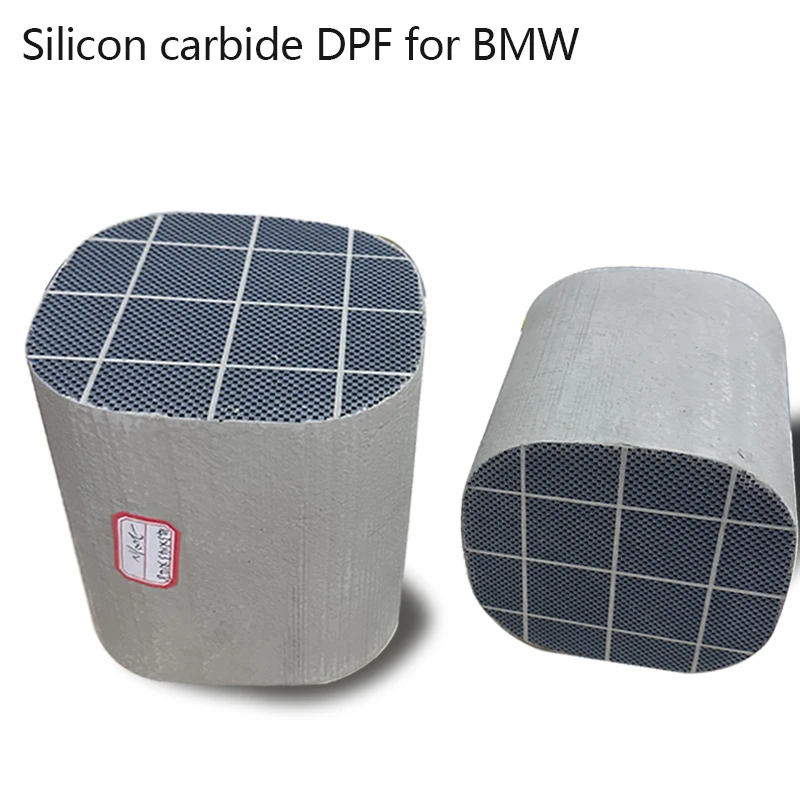 144*144*148mm Sic DPF for Diesel Engine  of black smoke particles Silicon carbide diesel particulate filter