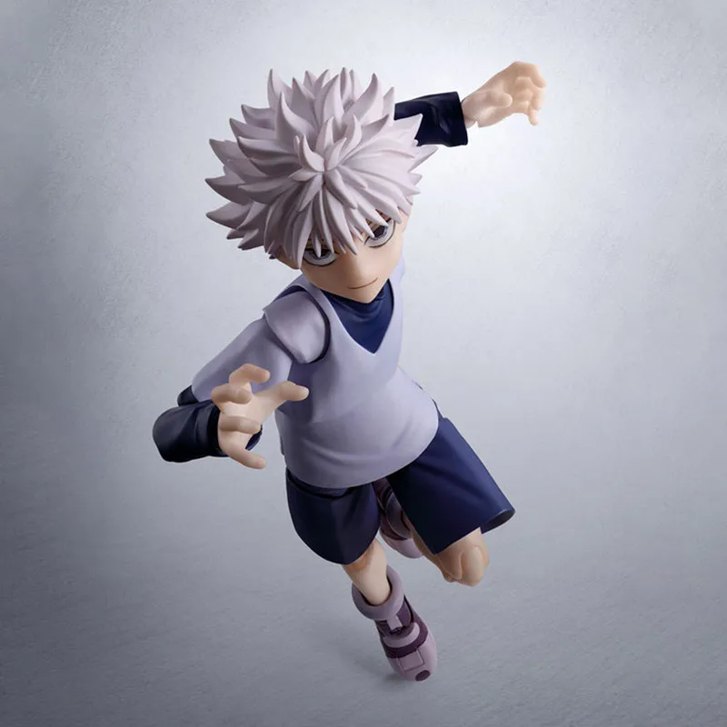In Stock Shf Figuarts Hunter X Hunter Killua Zoldyck Gon Anime Action Figure Finished Model Ornaments Collection Gifts