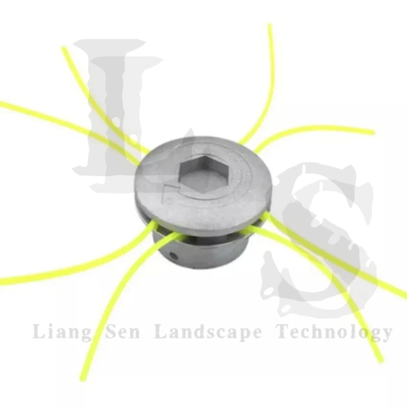 

Алюминиевая головка триммера для травы, универсальная режущая головка, резьба, нейлоновая линия для резки травы, сменная головка для газонокосилки