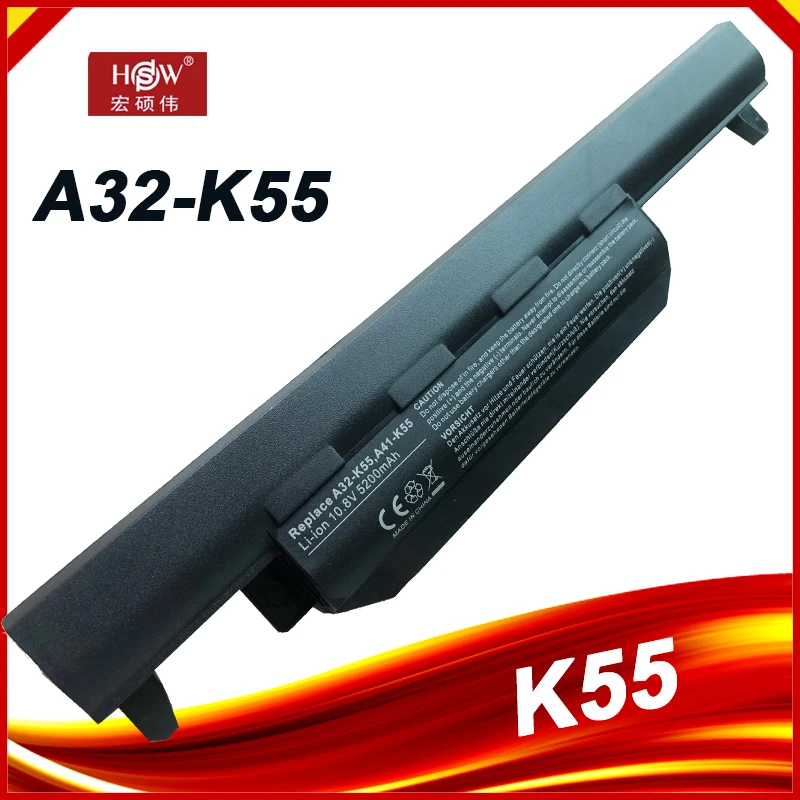 

A32-K55 Laptop Battery for ASUS X45 X45A X45C X45V X45U X55A X55C X55U X55V X75A X75V X75VD U57 U57A K95 K95A K95VM