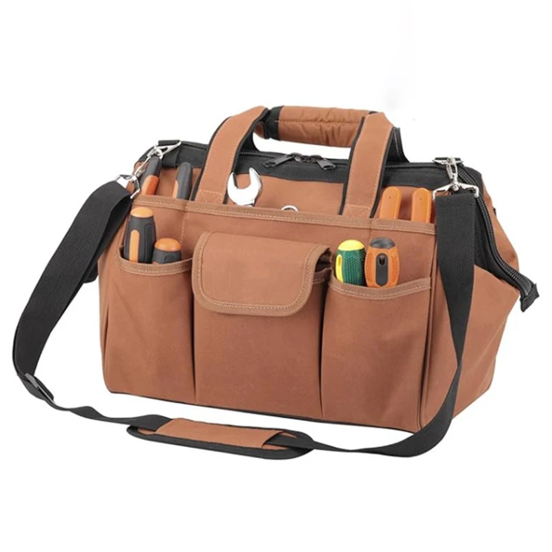 電気技師ツールバッグプロの大工作業ツールバッグ多機能完全なキットツールキットセット肥厚オックスフォードツールキット