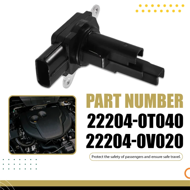 

For Toyota 4Runner Camry Avalon Scion IQ TC Lexus IS250 ES350 2010-2016 22204-0V020 22204-0T040 Car Mass Air Flow Sensor