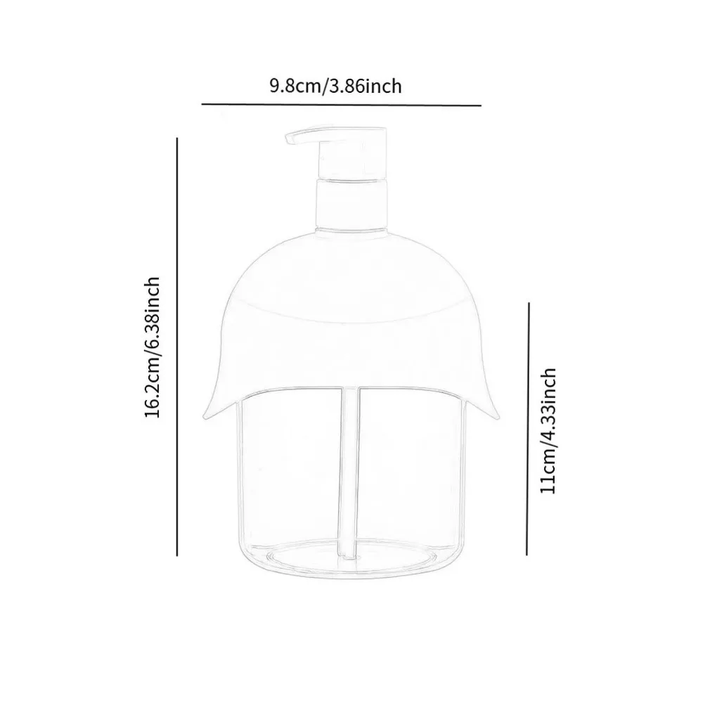 PET 빈 펌프 디스펜서 병 대용량 휴대용 손 세정제 디스펜서 480/500/1000ML 와이드 마우스 프레스 병